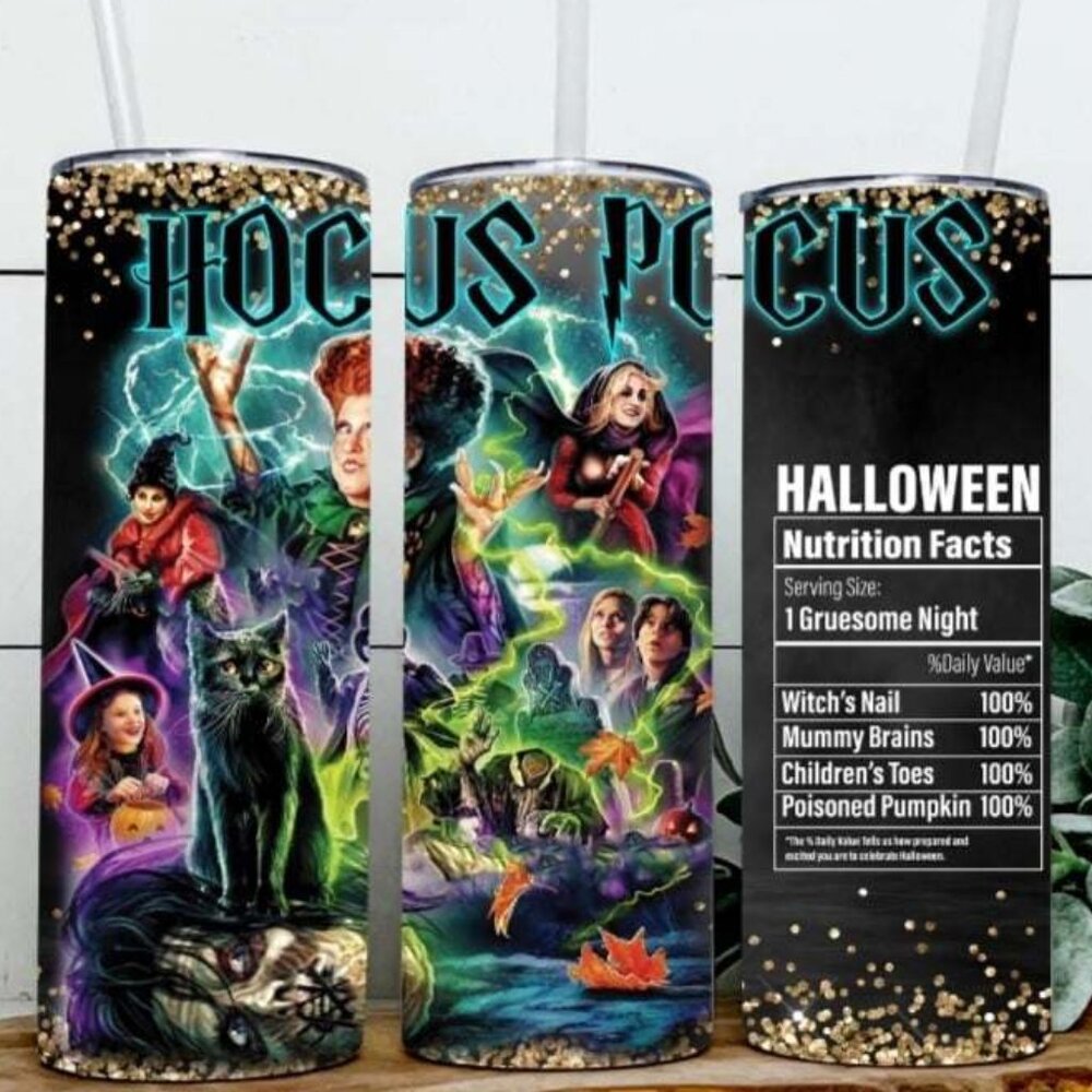 Halloween Hocus Pocus Tumbler